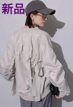 【新品】Arpege story BackリボンMA-1