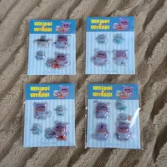 Whippi & Wrappi ステッカー 4枚セット
