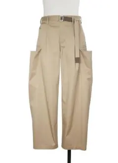 入手困難★sacaiサカイ25AW完売CottonChino Pantsサイズ3のサムネイル
