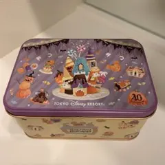ディズニー ハロウィン 2023 クッキー 缶 40周年 東京ディズニーランド