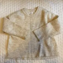 ZARA ニット アイボリー　104cm　3-4y