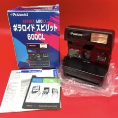 【美品/通電確認済】ポラロイドカメラ Spirit 600CL 箱・説明書付
