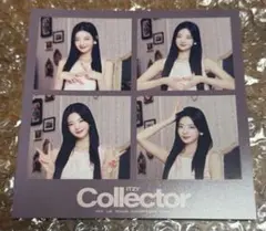 ITZY Collector 初回限定盤B封入 4CUT PHOTO リア