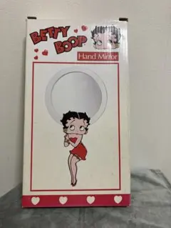BETTY BOOP ハンドミラー 手鏡 木製のサムネイル