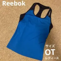 Reebok リーボック　レディース　青 タンクトップ　OTサイズ