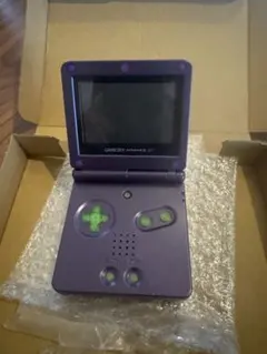 動作確認済　ゲームボーイアドバンス SP パープル　TYPE-C充電