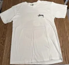 Stussy ホワイト Tシャツ Mサイズ 8ボール