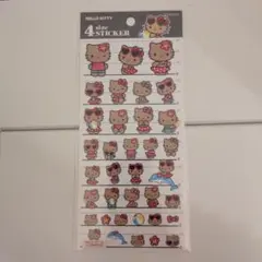 新品未使用 日焼けハローキティ 4サイズステッカー サンリオ 正規品