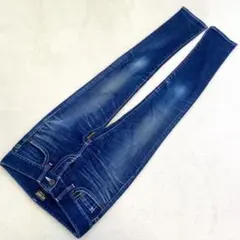MOUSSY ストレッチ ローライズ スキニー デニム 25