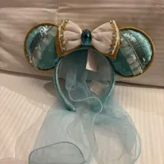 香港ディズニー新作　アラジン　ジャスミン　カチューシャ