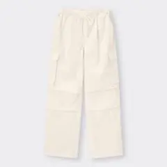 GU ホワイト カーゴパンツ ワークパンツ