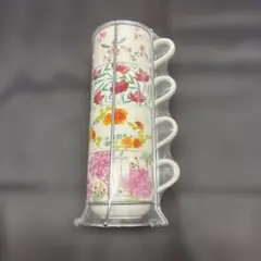 フランフランFrancfranc花柄マグカップ5個セット