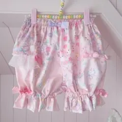 ♡パッチワーク風かぼちゃパンツ♡