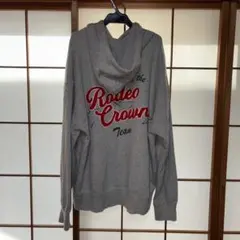 RODEO CROWN グレー パーカー