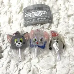 お値下げ♩TOM and JERRY カラフルキャンディチャーム3点セット