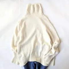 UNITED ARROWS ウールカシミヤ タートルネック ニット