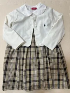 POLO チェック柄　セレモニードレス　120㎝