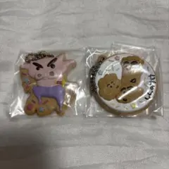 クレヨンしんちゃん クッキーチャームコット　2種セット
