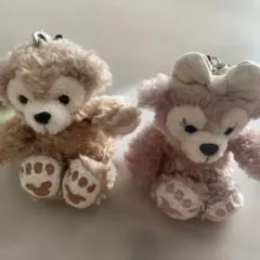 ダッフィー シェリーメイ ストラップ 2体セット ディズニー