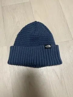 THE NORTH FACE ニット帽 ダークブルー FREE
