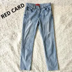 最終値下✨美品✨RED CARD/レッドカード✨ストレートデニム liberty