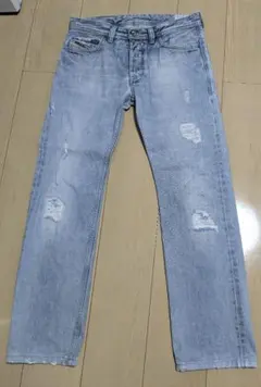 Diesel SAFADO WASH 008C0ブルー ストレートデニム - メルカリ
