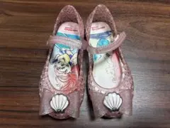 ディズニープリンセス　アリエル　15.0 キラキララバーサンダル　ABCマート