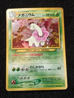 メガニウム_プレミアムファイル PROMO 第1世代 1996~1999 旧裏 - メルカリ