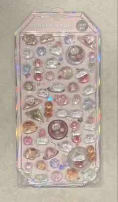 正規品　ボンボンドロップシール　シャーベット もちもちボンボン　シマエナガ