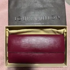美品！ルイヴィトン/エピ/長財布