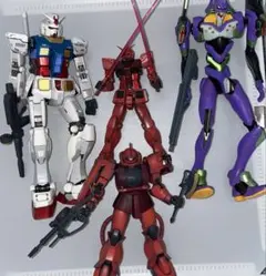 プラモデル ガンプラ エヴァ ジャンク まとめ売り 部品 写真のみ 塗装済み