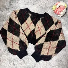 jouetie ジュエティ パターン2WAYカーデ ニットカーディガン