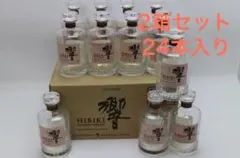 響 ブレンダーズチョイス 空瓶 未洗浄 24本セット 段ボール付 HIBIKI 響 ブレンダーズ チョイス ウイスキー サントリー 箱付の通販