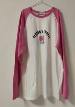 y2k 平成　ピンク　Tシャツ