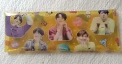 BTS bt21 かわいいペンケース ポーチ 筆箱 イエロー