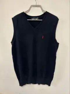 ネイビー Vネック ベスト サイズ11