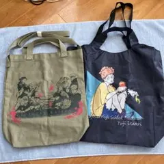 呪術廻戦 2WAY ショルダーバッグ　エコバッグ　ジャンプフェスタ トートバッグ