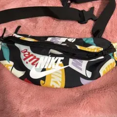NIKE ボディバッグ ウエストポーチ 総柄