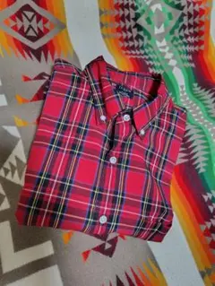 USA vintage♦J.CREW ボタンダウン チェックシャツ♦XLのサムネイル