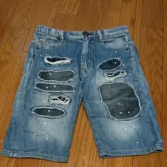 F.OKIDS半ズボンデニム140