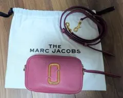 マークジェイコブス　ピンク レザー ショルダーバッグ