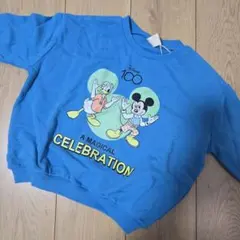 Disney 100周年 ミッキー ドナルド トレーナー