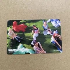 LE SSERAFIM　CRAZY Japan ユニバ先着特典　ステッカー