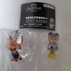 ズートピア　めじるしアクセサリー２ ニック ＆ ジュディ
