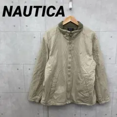 NAUTICA ノーティカ リバーシブル フリースジャケット カーキ ネイビー