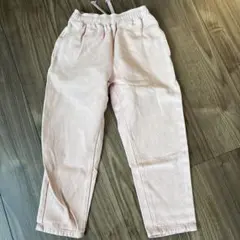 GU KIDS フランネルシェフパンツ