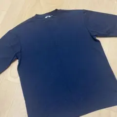 【UNIQLO U】 エアリズムコットンオーバーサイズT ブラック　黒