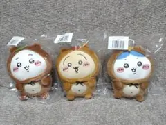 ちいかわ　たぬきだもんくじ　B賞 ちいかわ　ハチワレうさぎ　3体セット