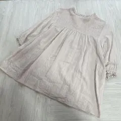 season reason しまむら　ブラウス　M シャーリング　フリル