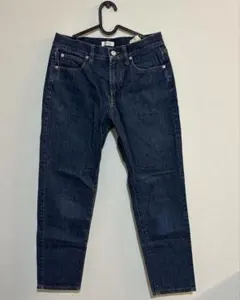 ローリーズファーム　ストレートデニムパンツ インディゴブルー L
